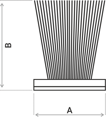 Pile Weather Strip Diagram